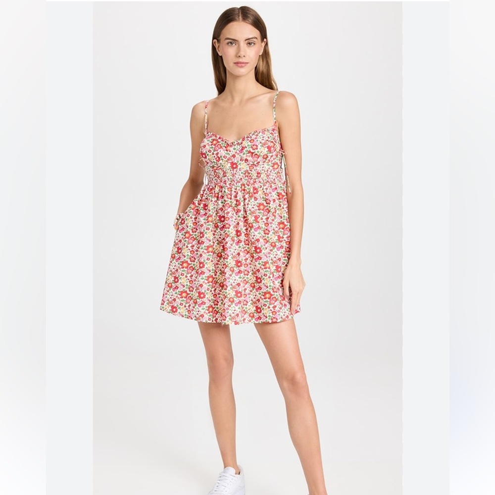 For Love & Lemons Auden Mini Baby Doll Dress